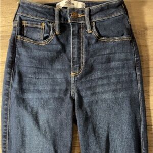 Hollister Blue High-Rise Vintage Flare Jeans
